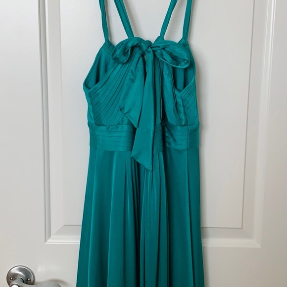 BCBG teal mini dress - Picture 2 of 2